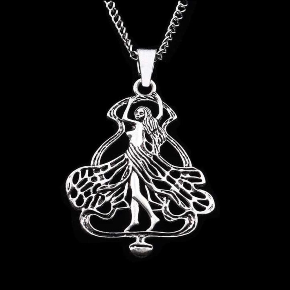 Forest Faerie~ Fairy Fae Pixie Sprite Mushroom Magical Mystical Fantasy Necklace